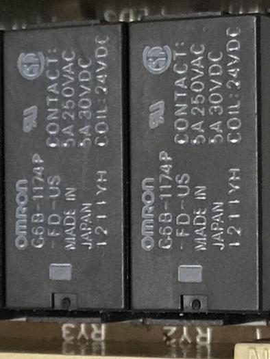Used OMRON Relay & Socket G6B-1174P-FD-US P6BF-4BND #119331
