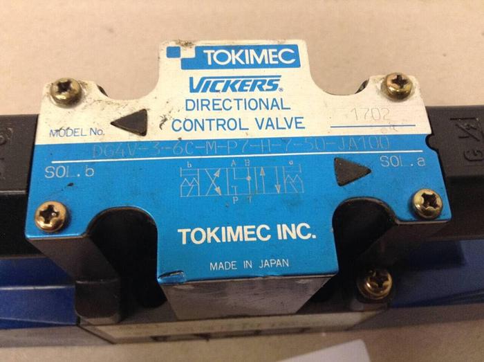 Used VICKERS Directional Control Valve DG4V36CMP7H750JA100 #70813