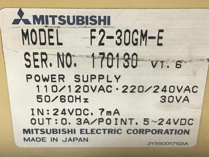 Used MITSUBISHI Power Supply F2-30GM-E #127539