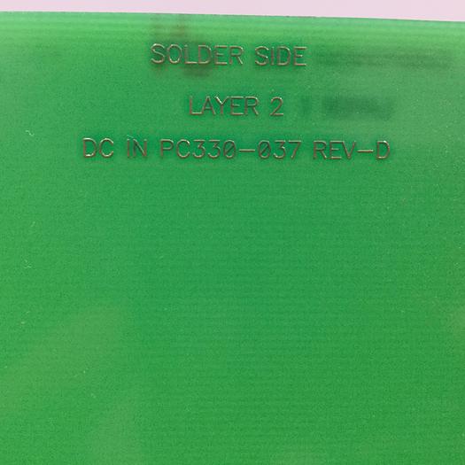 Used VAN DORN DC Input Board 330037 PC330-037 Used