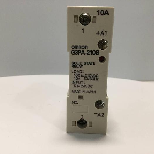 Used OMRON Solid State Relay G3PA-210B #94165
