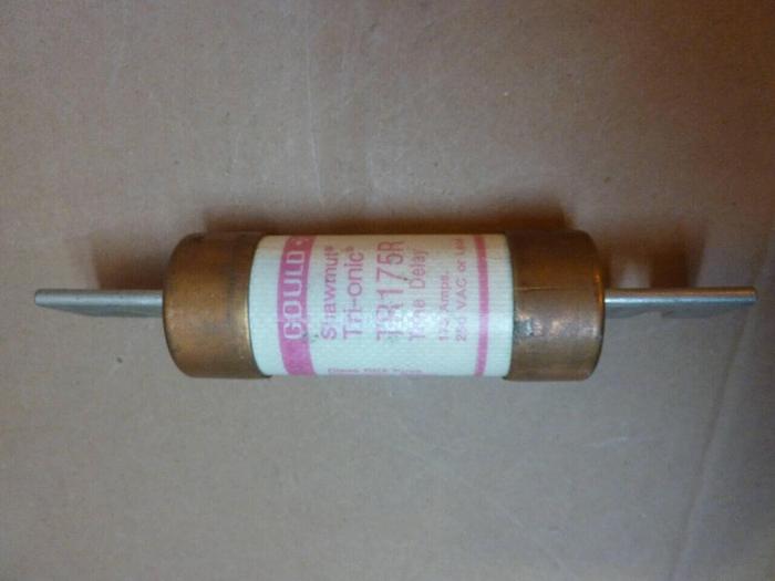 Used GOULD / SHAWMUT 175 Amp Fuse TR175R #23500