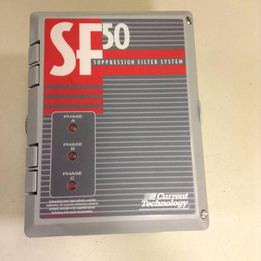 Used CURRENT TECH Surge Suppressor SF50 277/480-3GY-10-BF #78735