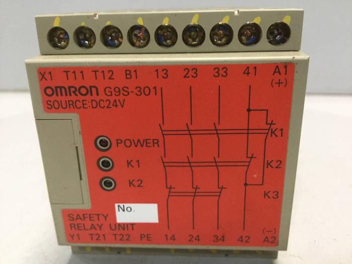 Used OMRON Relay Unit G9S-301 #104526