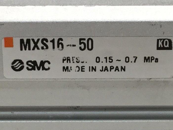 Used SMC Cylinder Slide Table MXS16-50B #108028