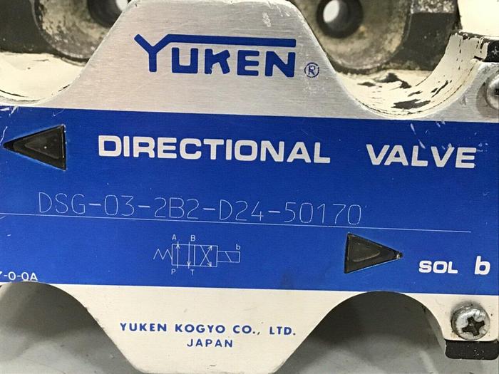 Used YUKEN Valve DSG032B2D2450170 #111757