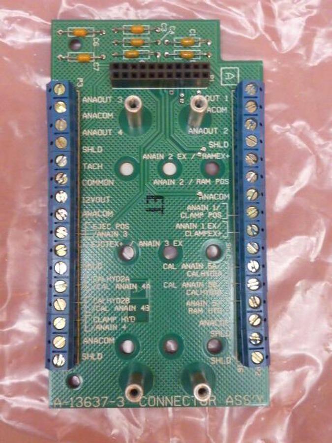 Used BARBER COLMAN Connector Assembly PC Board A-13637-3 Used