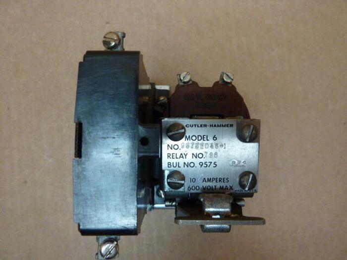 Used CUTLER HAMMER Motor Starter 9575ED46-1 #27829