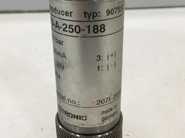 Used HYDAC Pressure Transducer HDA 3770-A-250-188 #126589