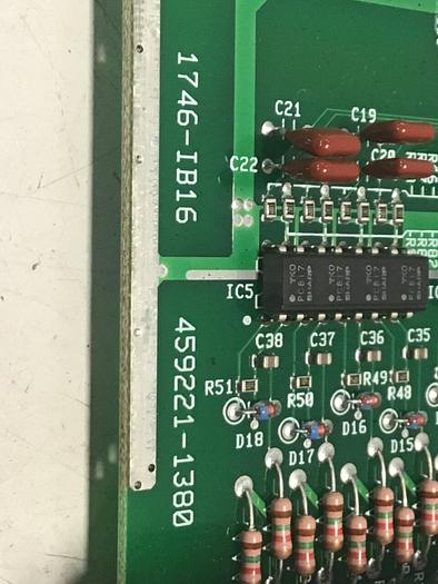 Used ALLEN BRADLEY Input Module 1746-IB16 SER C #127724