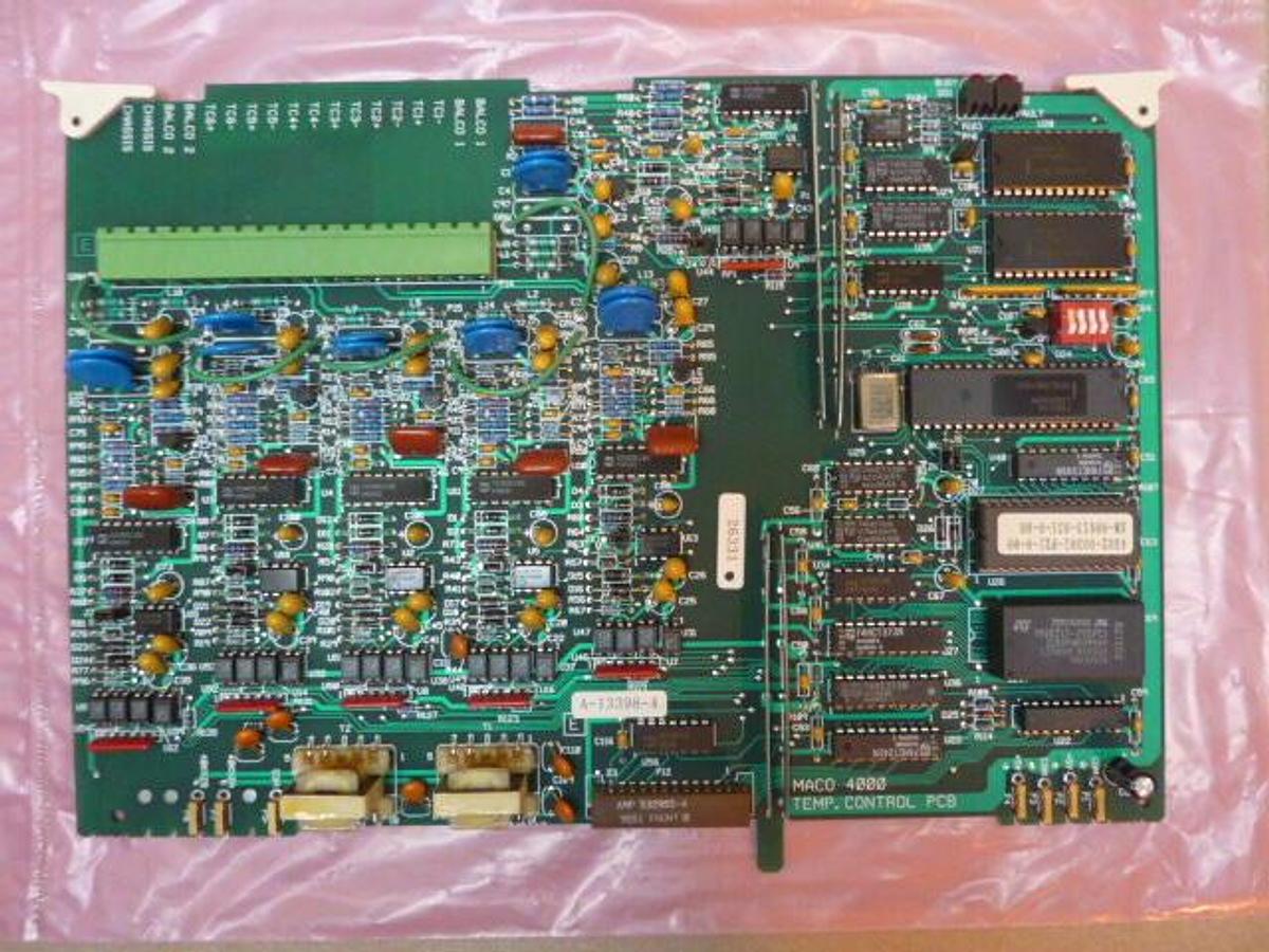Used BARBER COLMAN Temp Control Circuit Board A-13398-4 Used