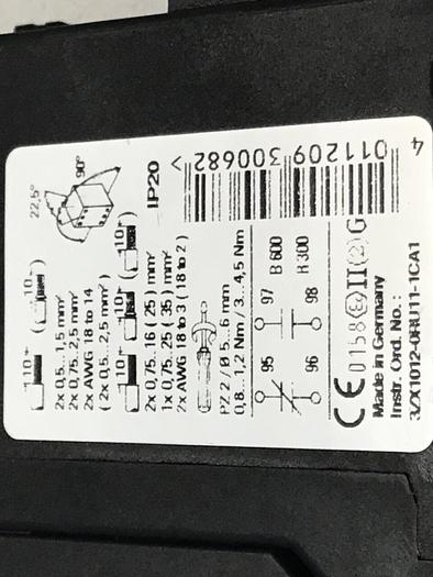 Used SIEMENS Overload Relay 3RU1136-4GB0 #124387