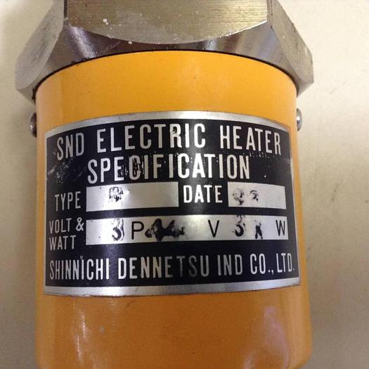Used SHINNICHI DENNETSU IND CO. Electric Heater 9304 #70224