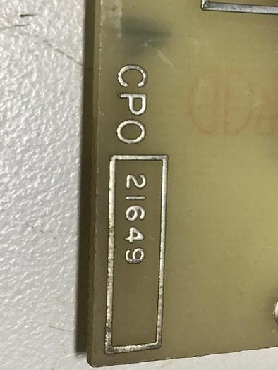 Used SCI Circuit Board 21649 #112313