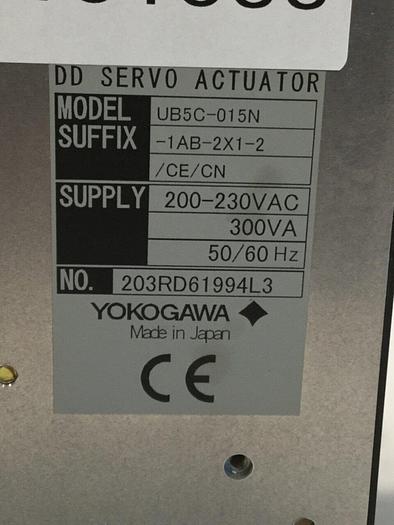 Used YOKOGAWA Servo Acutaor UB5C-015N-1AB-2X1-2-CE/CN #101033