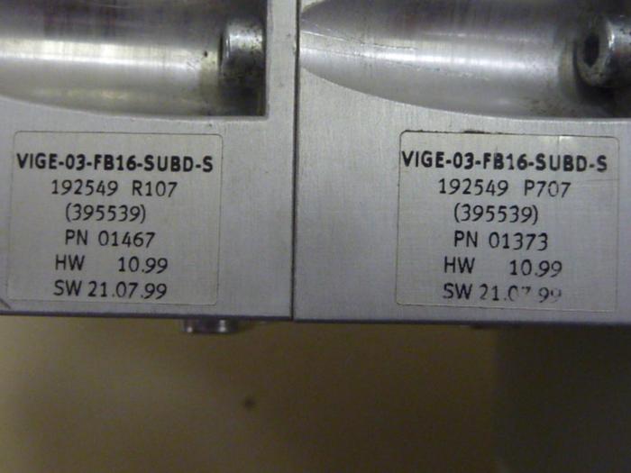 Used FESTO Control Block / Valve Terminal IFB13-03 Used