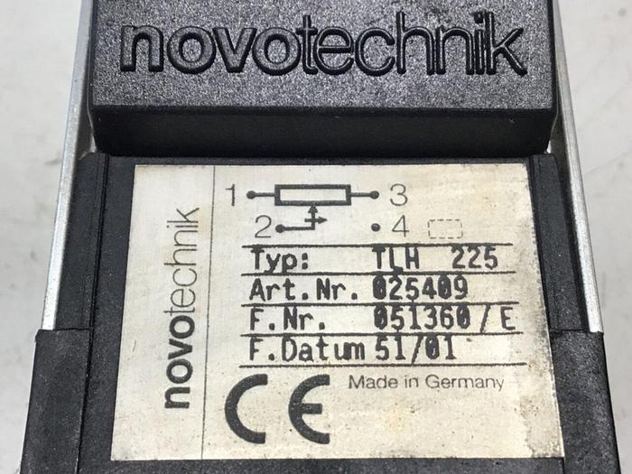 Used NOVOTECHNIK Position Transducer TLH225 #138126