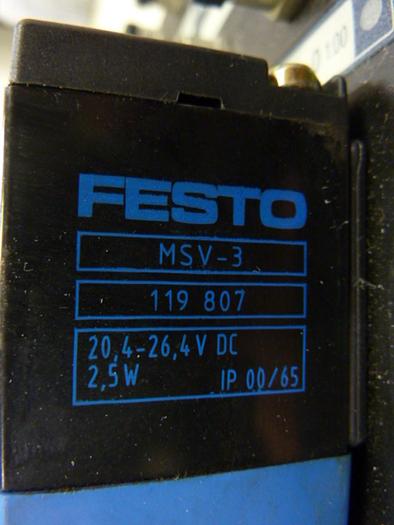 Used FESTO Control Block / Valve Terminal IFB8-02 #52867