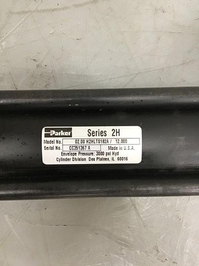 Used PARKER Injection Sled Cylinder 02.00 H2HLTS182A 12.000 USED