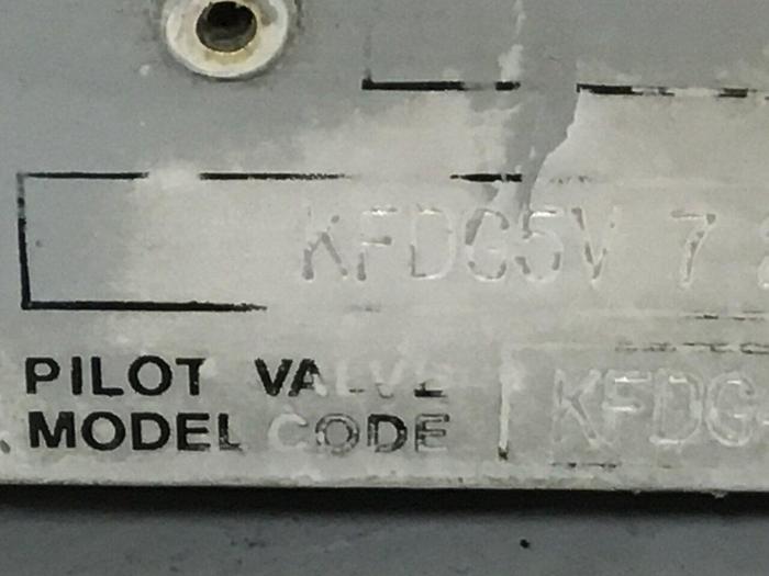 Used VICKERS Valve KFDG5V72C200NXVMU1H112EN30 Used