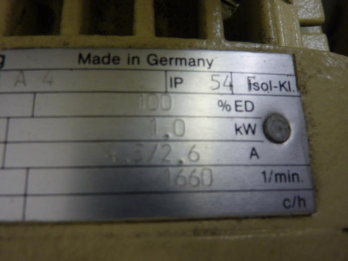 Used MANNESMANN DEMAG Microspeed Unit FG06 U1-H2-F2 Used