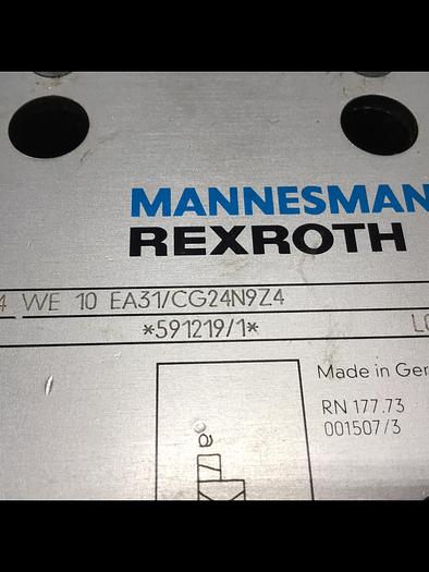 Used REXROTH 4WE10EA31CG24N9Z4 Valve Used #145432