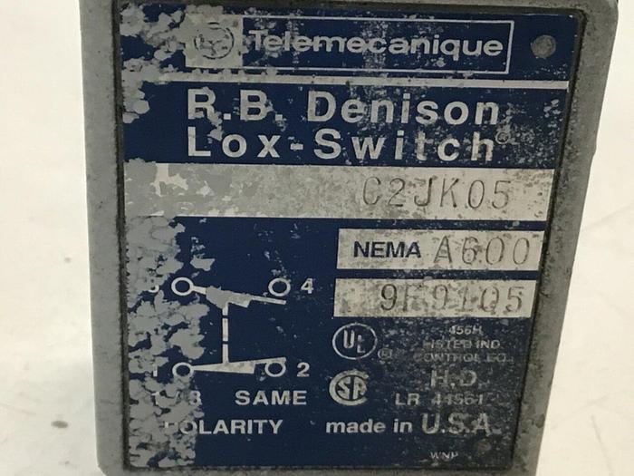Used TELEMECANIQUE Lox-Switch C2JK05 #121818