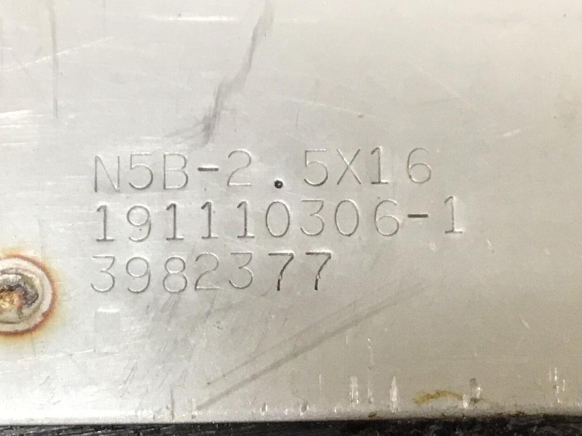 Used CINCINNATI MILACRON Injection Sled Cylinder N5BX2 5X16 USED