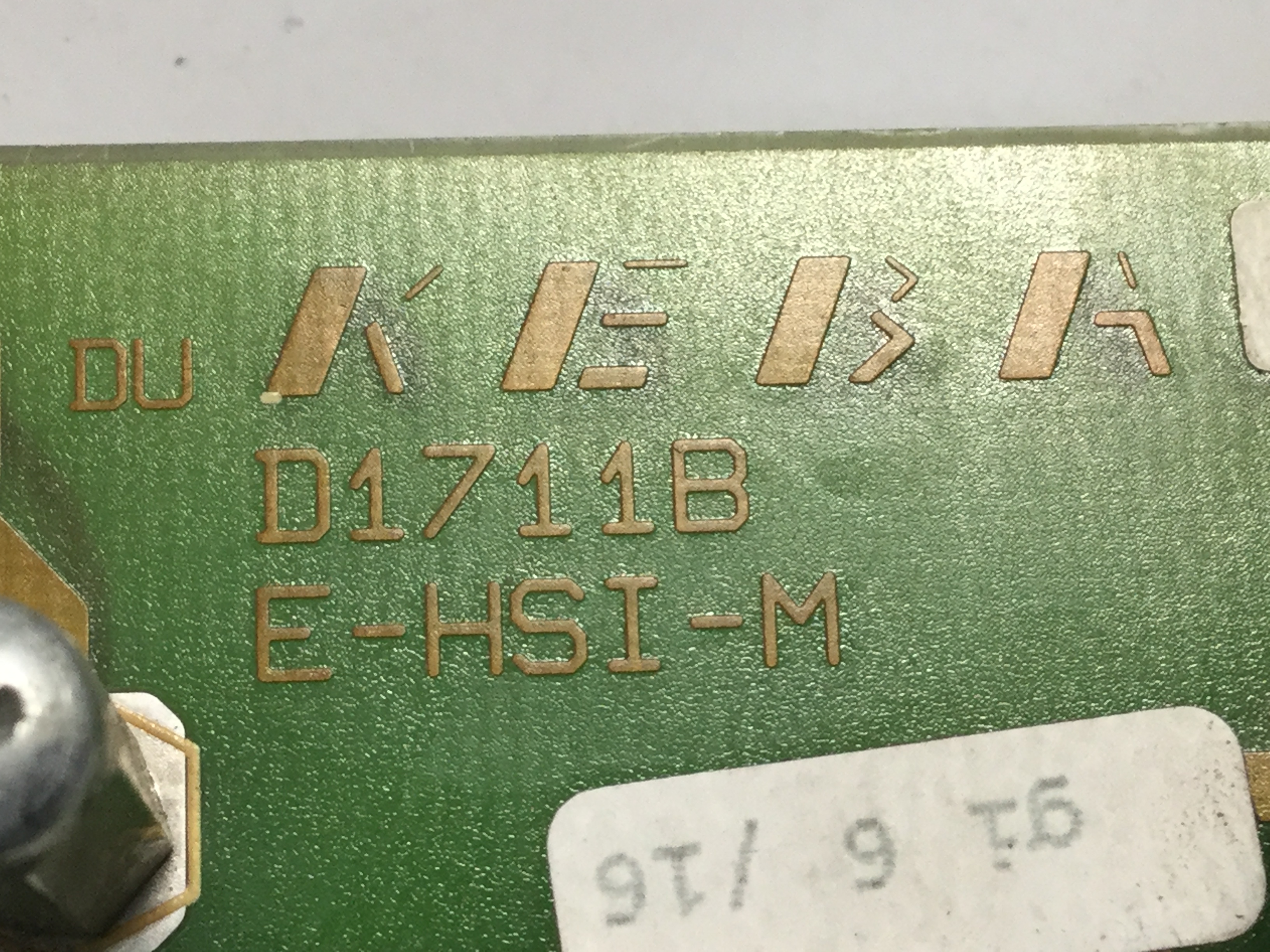 Used KEBA Circuit Board E-HSI-M D1711B USED