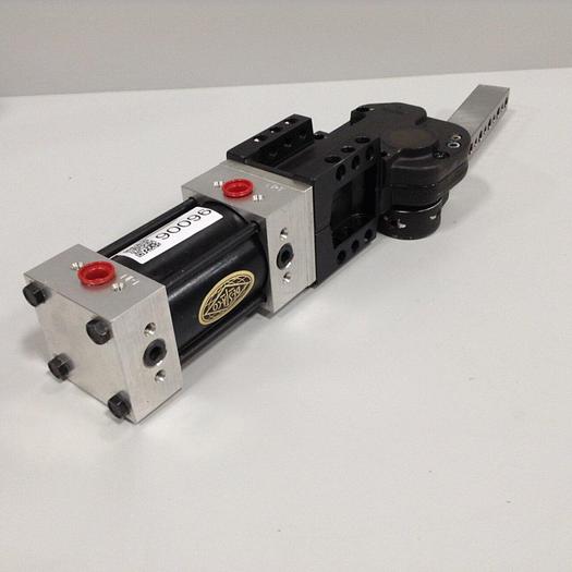 Used DESTACO Pneumatic Hold Clamp 991MAR-001M-180A-57-44-DS #90096