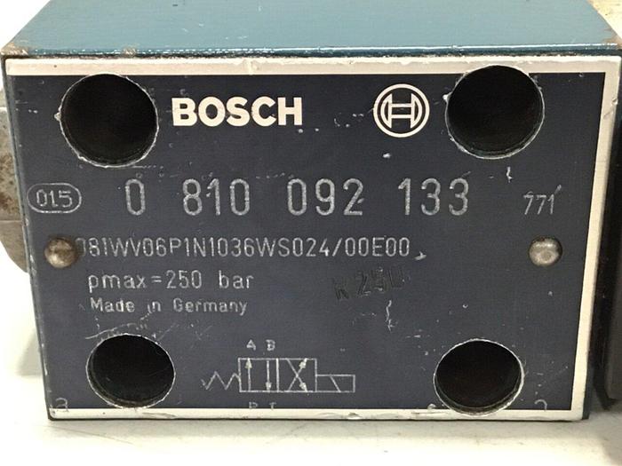 Used BOSCH Valve 0 810 092 133 Used