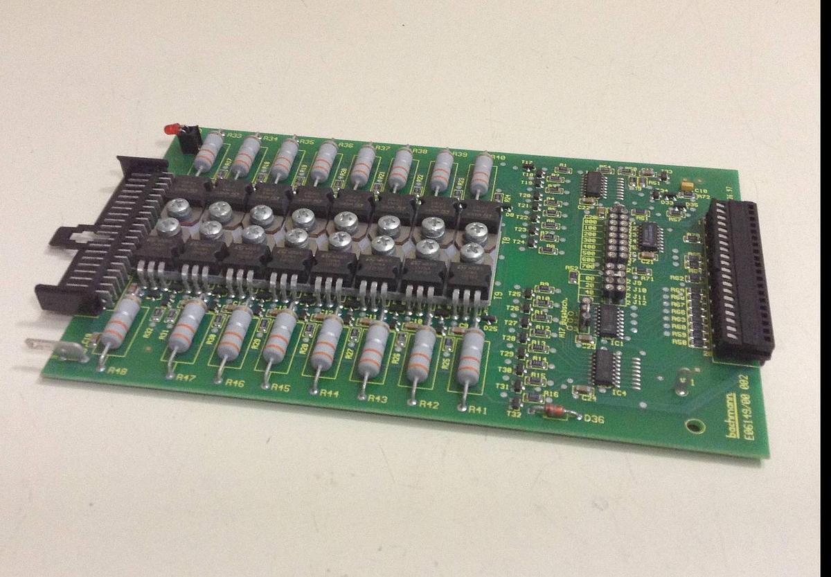 Used BACHMANN ELECTRONIC Output Card CA16/P2.5S E06149/00 USED