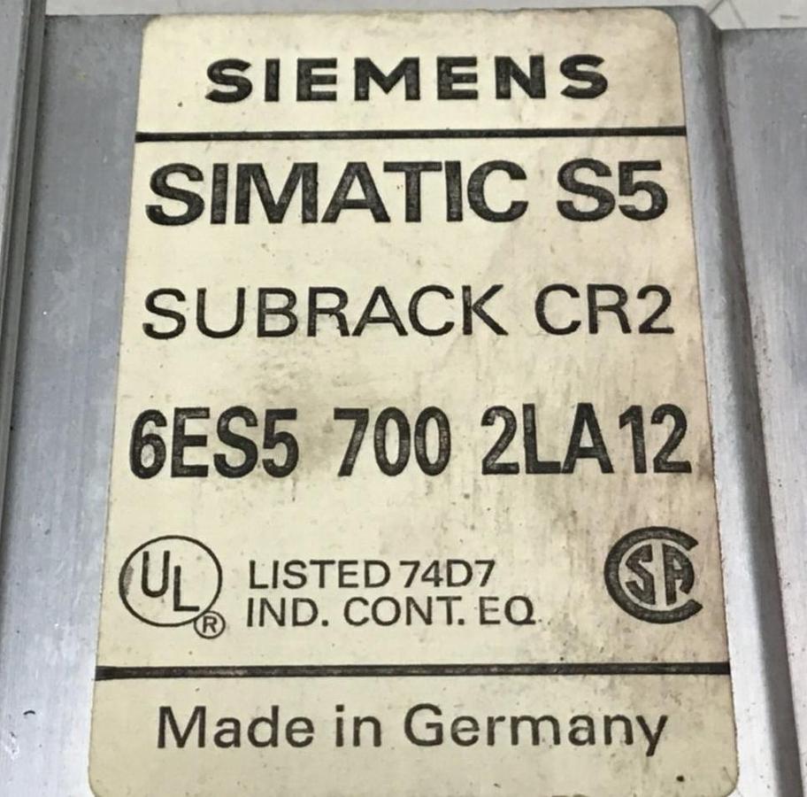 Used SIEMENS Rack Simatic S5 6ES5 700-2LA12 USED