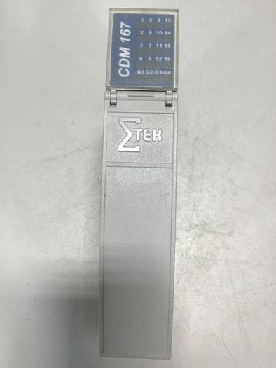 Used SIGMATEK Module 12-008-167-O CDM167 #144946