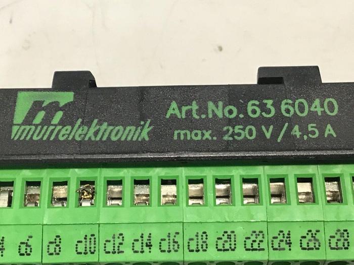Used MURR ELEKTRONIK Card Holder 636040 #129586