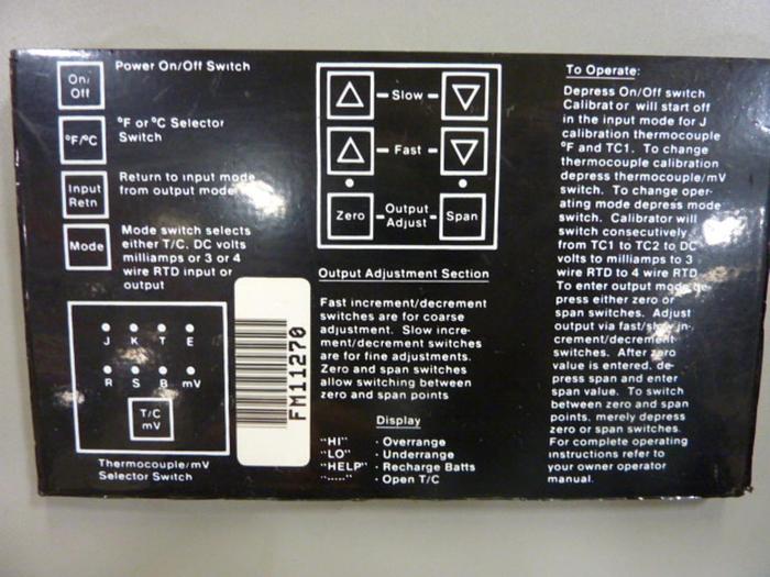 Used THERMO ELECTRIC Calibrator PA39 #51841