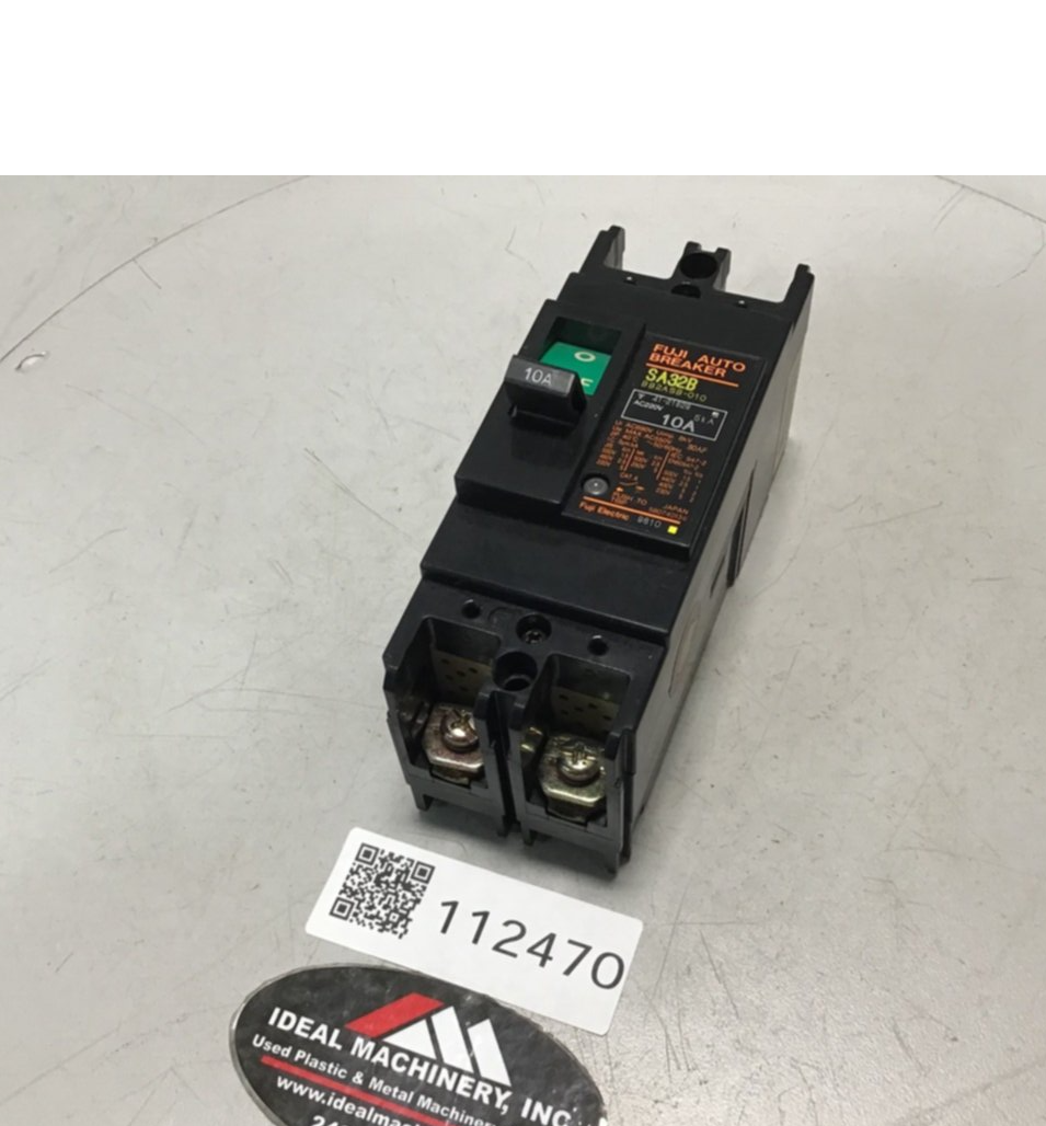 Used FUJI ELECTRIC 10 Amp Circuit Breaker SA32B-10 USED