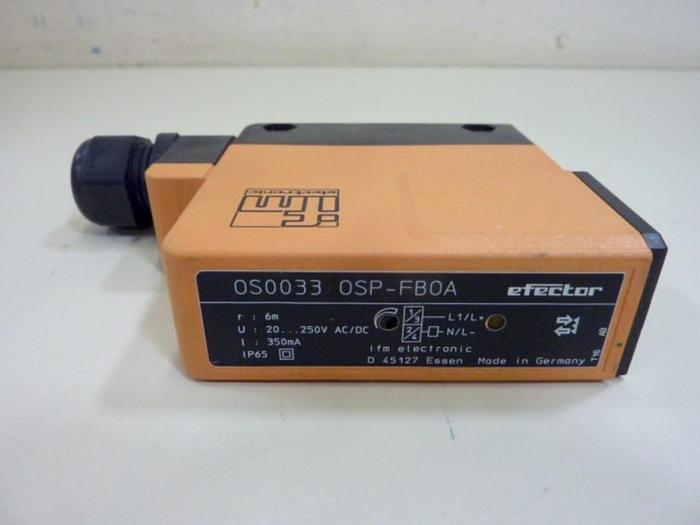 Used IFM Photoelectric Sensor OS0033 OSP-FB0A #65100
