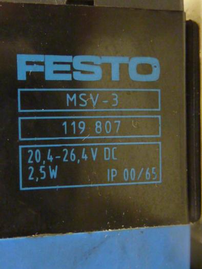 Used FESTO Control Block / Valve Terminal IFB8-02 #52872