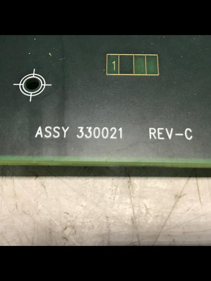 Used VAN DORN Temperature Circuit Board PC330-021 330-021 #143132