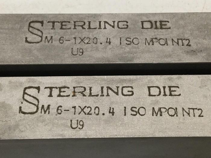 STERLING DIE BoltMaker Die 2 Piece Set 4-N2-S6-901 #110197