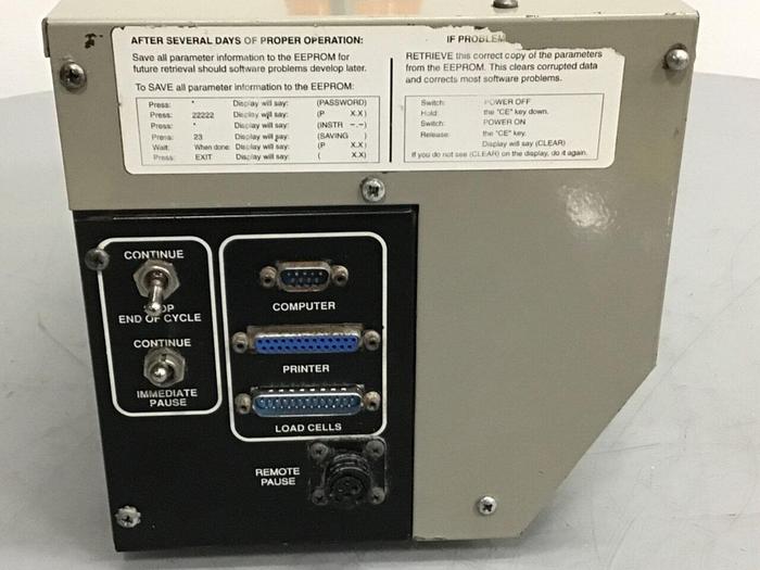 Used CONAIR Gravimetric Batch Blender Control 17 PIN/12 POS CTRL Used