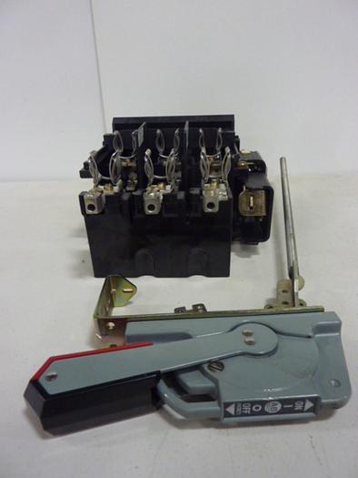 Used ALLEN BRADLEY 60 Amp Disconnect Switch 1494V-DS60 SER A #57442