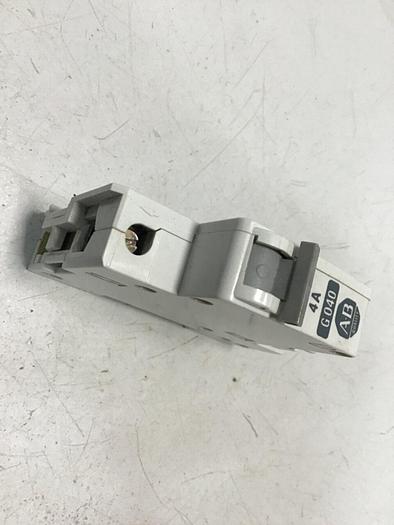 Used ALLEN BRADLEY Circuit Breaker 4 Amp 1492-CB1/G040 SER A #119629