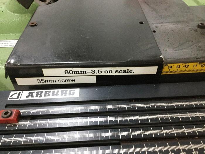 Used ARBURG 3.75 Oz Injection Unit 320D 750-210 / IU Used