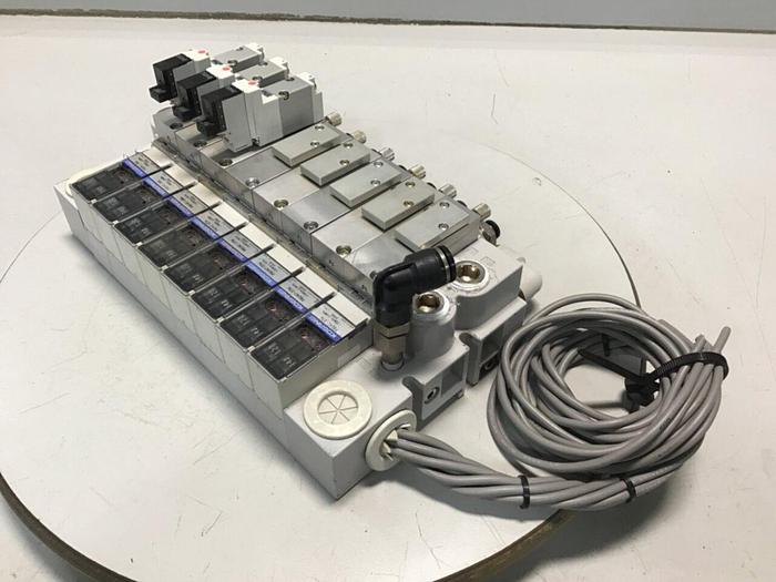 Used KOGANEI Manifold with Valve PBM8P-9W #120994