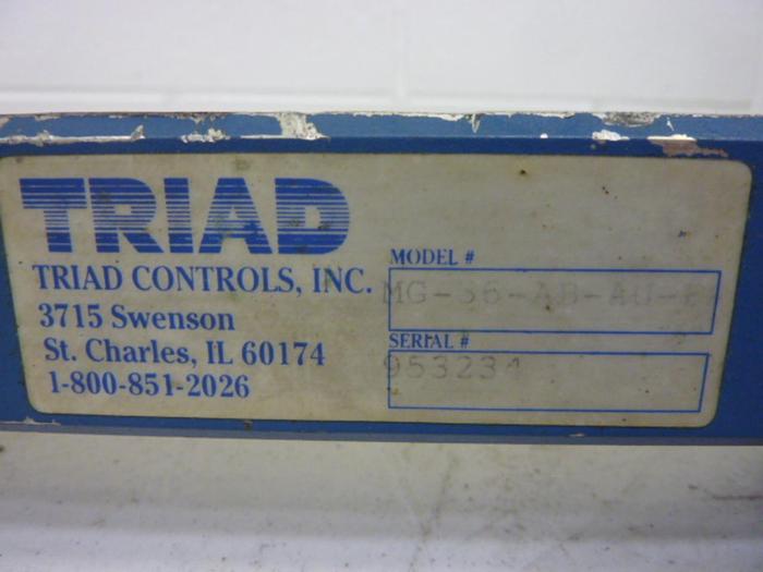 Used TRIAD Light Curtain Emitter MG-36-AB-AU-E #59287