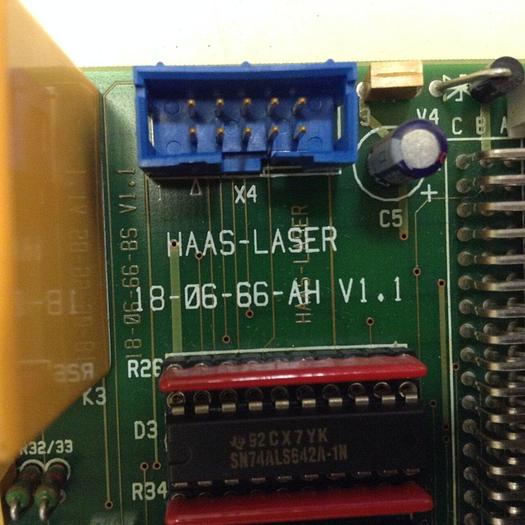Used HAAS Circuit Board 18-06-66-AH V1.1 Used