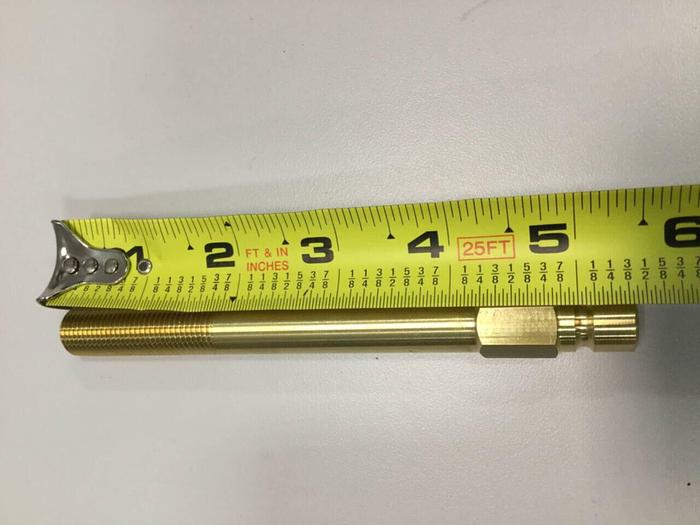 GENERIC Mold Coupling Brass Extension 352 X 5 1/2 #92090