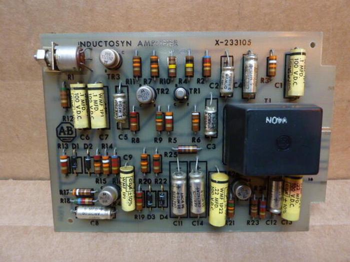 Used ALLEN BRADLEY Amplifier PC Board X-233105 #27156